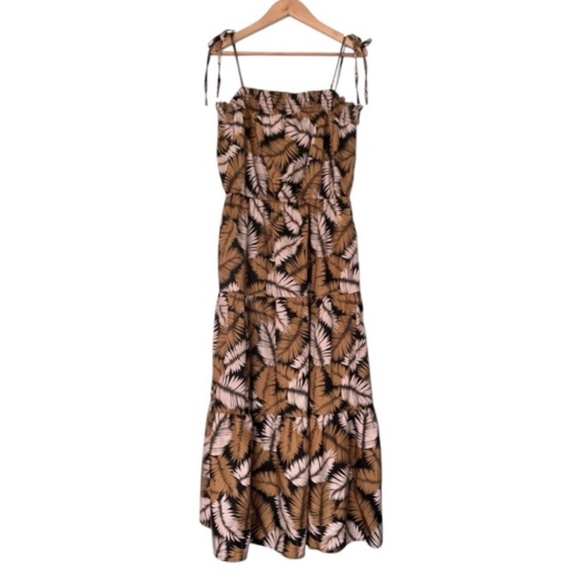 Lost+Wander Nightfall Palm Maxi Dress Size Medium - Picture 2 of 10